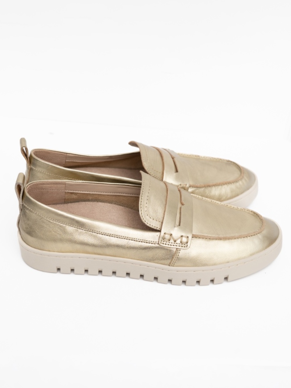 Vionic Uptown Loafer -‎ Gold Leather